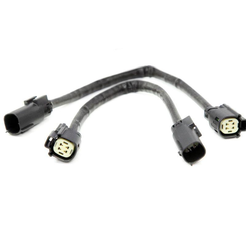 BBK 11-14 Mustang V6 GT Rear O2 Sensor Wire Harness Extensions 12 (pair)-tuningsupply.com