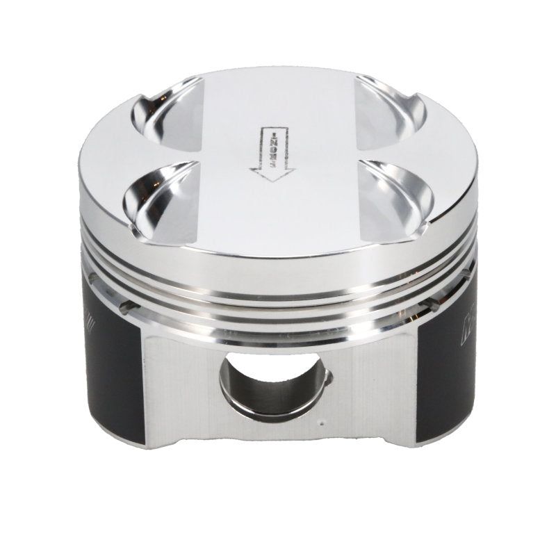 Manley 03-06 Evo 8/9 (7 Bolt 4G63T) 85.5mm +0.5mm Over Bore 9.0:1 Dish Pistons w/ Rings-tuningsupply.com