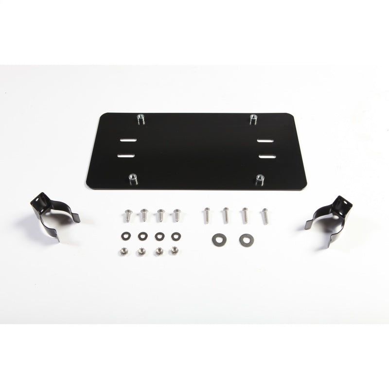 Rugged Ridge License Plate Mounting Bracket for Roller Fairlead - SMINKpower Performance Parts RUG11238.05 Rugged Ridge