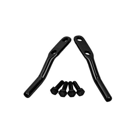 Kentrol 97-06 Jeep Wrangler TJ Door Strap Pins Pair - Powdercoat Black-tuningsupply.com