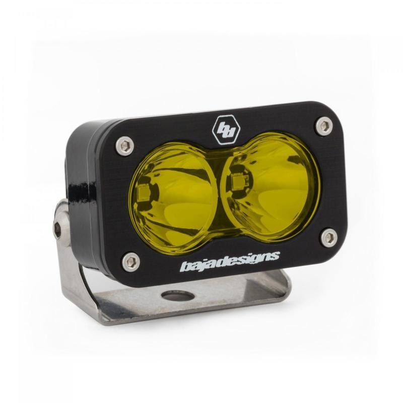 Baja Designs S2 Pro Spot Pattern LED Light - Amber-tuningsupply.com