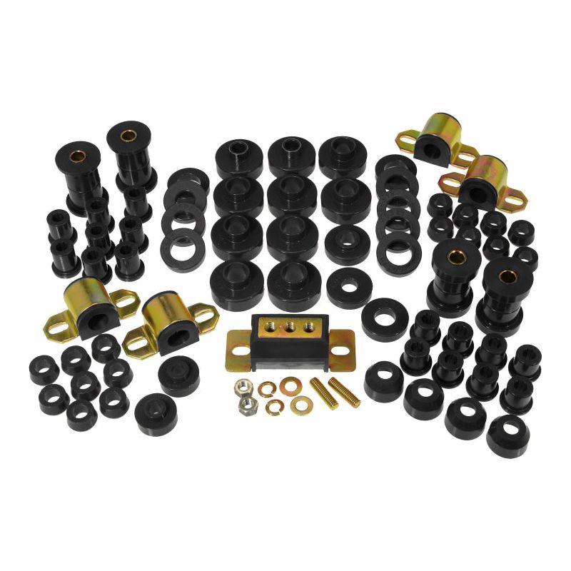 Prothane 76-79 Jeep CJ5/7 Total Kit - Black - SMINKpower Performance Parts PRO1-2007-BL Prothane