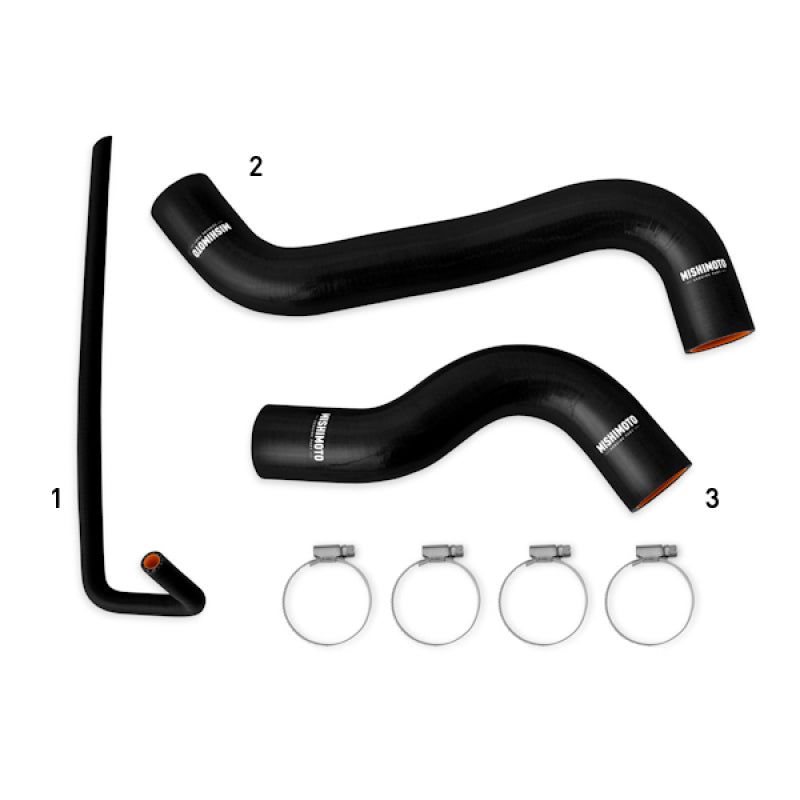 Mishimoto 2015+ Subaru WRX Silicone Radiator Coolant Hose Kit - Black-tuningsupply.com