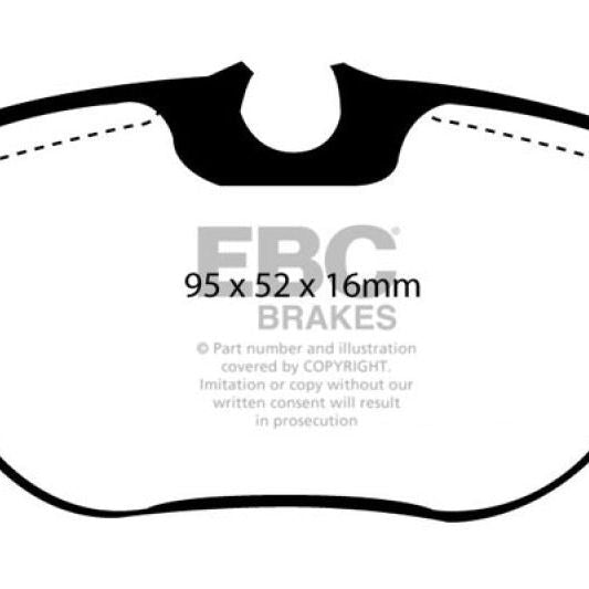 
  

EBC DP61038 - EBCDP61038 - EBC 99-03 Land Rover Discovery (Series 2) 4.0 Greenstuff Rear Brake Pads - Shipped in Europe - Tuningsupply.com

