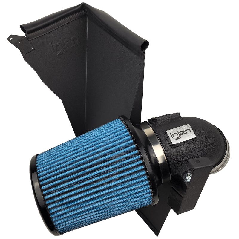 Injen 2020 BMW M340i SP Short Ram Air Intake System Wrinkle Black Finish-tuningsupply.com