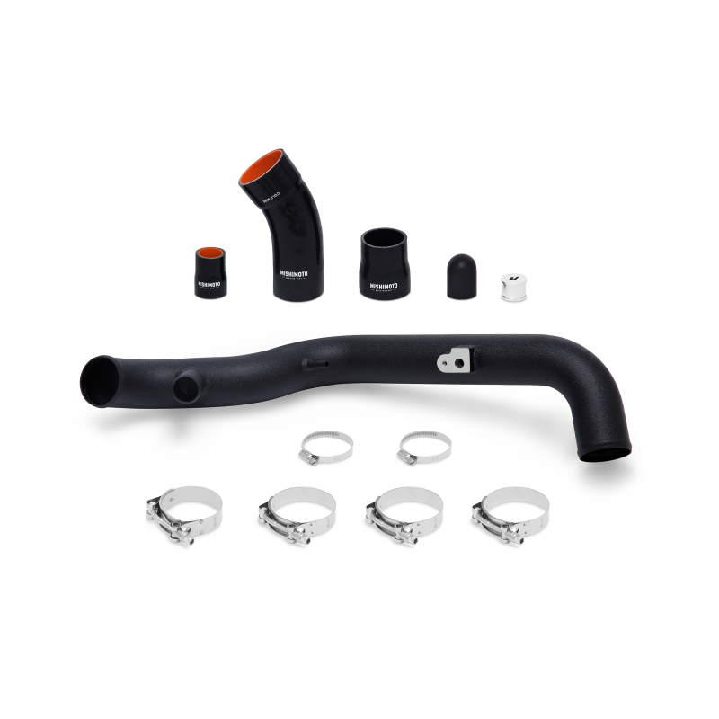 Mishimoto 2014+ Ford Fiesta ST Cold-Side Intercooler Pipe Kit - Wrinkle Black-tuningsupply.com