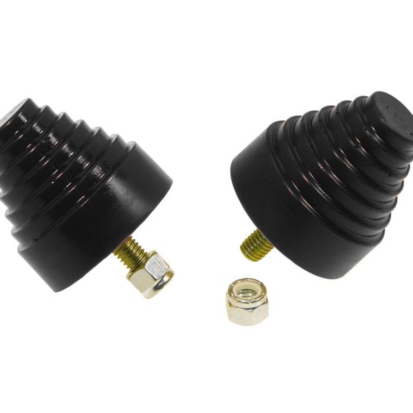 Prothane Universal Bump Stop 2-1/4X2-1/4 Cone w/Stp - Black-Bump Stops-Prothane-PRO19-1318-BL-SMINKpower Performance Parts