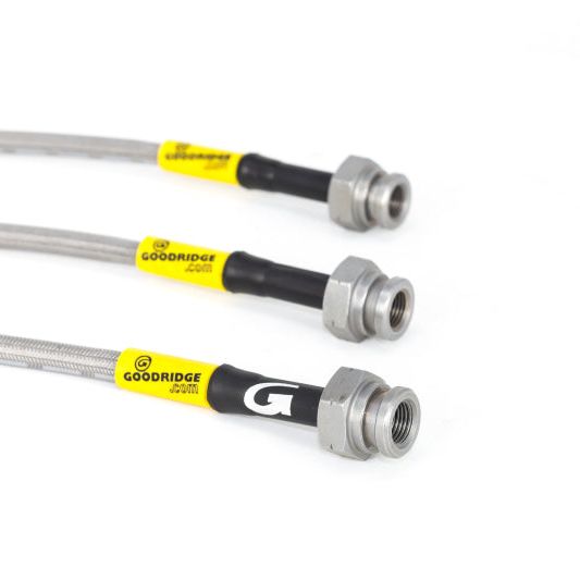 Goodridge 09-12 Cadillac CTS-V (All CTS-V w/ Brembo Brakes) Stainless Steel Brake Line Kit-tuningsupply.com