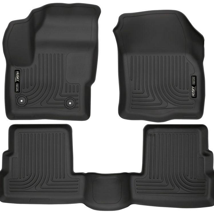

Husky Liners 99301 - HSL99301 - Husky Liners 2015 Lincoln MKC WeatherBeater Black Front & Second Seat Floor Liner - Shipped in Europe - Tuningsupply.com
