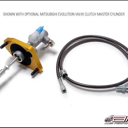 AMS Performance 08-15 Mitsubishi EVO X Clutch Master Cylinder Conversion w/Master Cylinder-tuningsupply.com