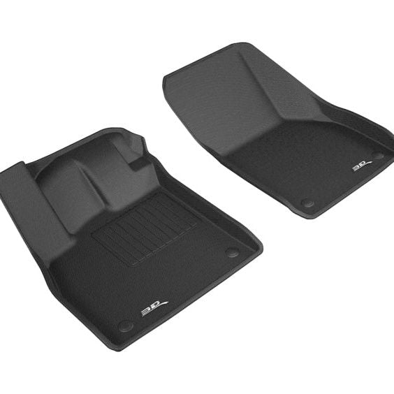 3D MAXpider 2016-2020 Audi Tt Kagu 1st Row Floormat - Black-tuningsupply.com