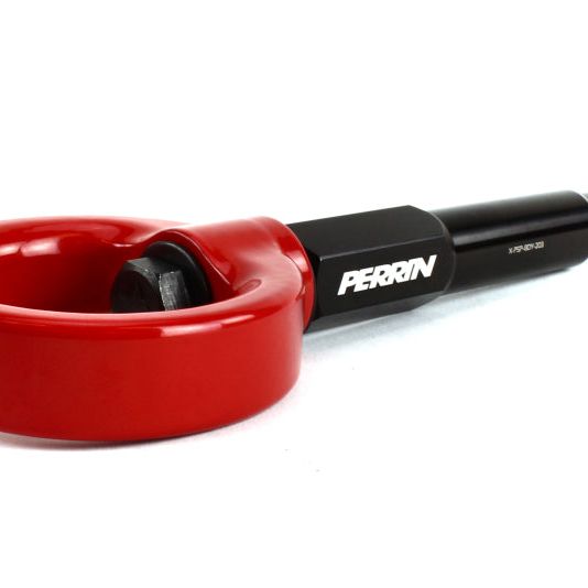 Perrin 15-17 Subaru WRX/STI Tow Hook Kit (Front) - Red-tuningsupply.com