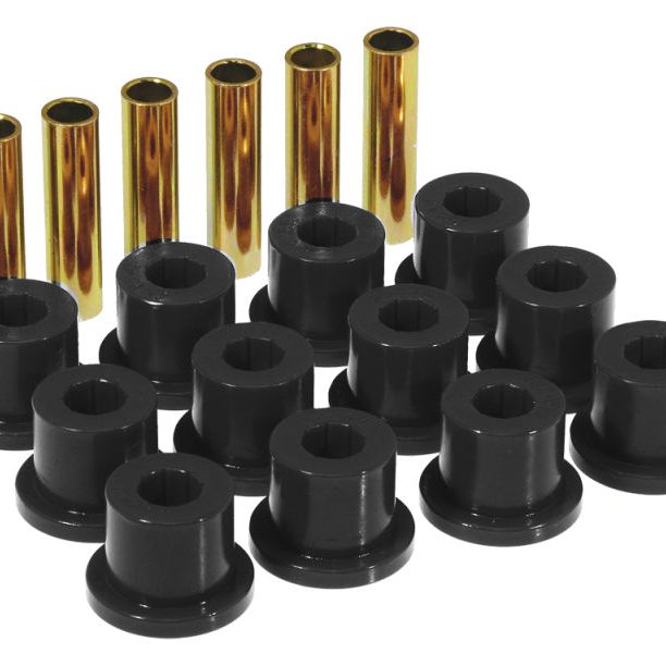 Prothane 67-87 GM Rear Spring & Shackle Bushings (w/ 1.5in Bushings) - Black-tuningsupply.com