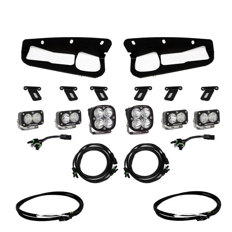 Baja Designs 2021+ Ford Bronco Fog Pocket Kit 21-Up Sportsmen w/Upfitter-tuningsupply.com