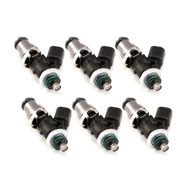 Injector Dynamics 1050-XDS Injectors 14mm (Grey) Adaptor Top GTR Lower Spacer (Set of 6)-tuningsupply.com