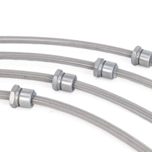 Goodridge 11/92-01 Subaru Impreza (2wd/4wd w/Rear Disc) Stainless Steel Brake Line Kit-tuningsupply.com