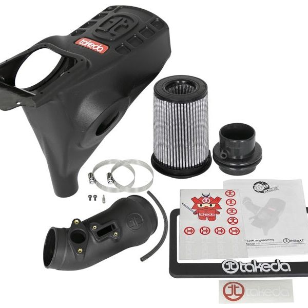 aFe POWER Momentum GT Pro Dry S Intake System 2017 Honda Civic Type R L4-2.0L (t)-tuningsupply.com