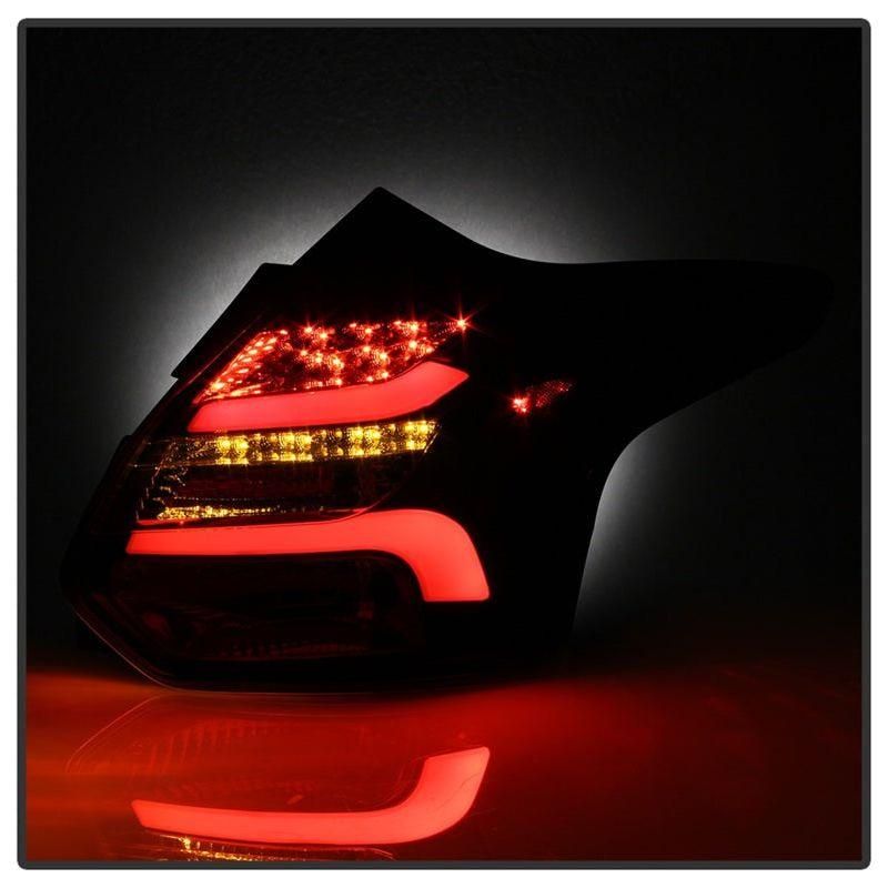 Spyder 12-14 Ford Focus 5DR LED Tail Lights - Black (ALT-YD-FF12-LED-BK) - SMINKpower Performance Parts SPY5085139 SPYDER