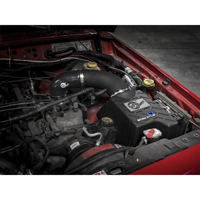 aFe Momentum ST Pro DRY S Cold Air Intake System 97-01 Jeep Cherokee (XJ) I6 4.0L-tuningsupply.com