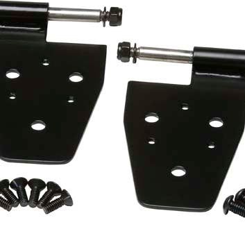 Kentrol 87-95 Jeep Wrangler YJ Door Hinge Set 4 Pieces - Powdercoat Black-tuningsupply.com