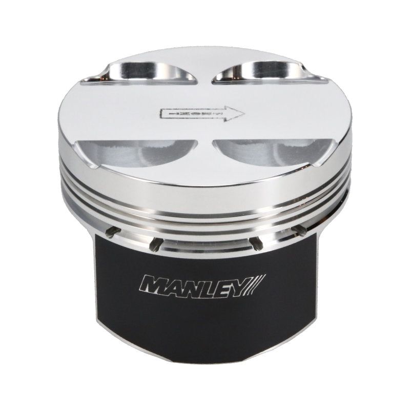 Manley 03-06 Evo 8/9 (7 Bolt 4G63T) 85mm STD Bore 9.0:1 Dish Pistons w/ Rings-tuningsupply.com