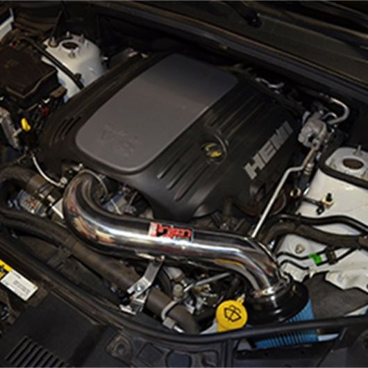 Injen 11-17 Dodge Durango R/T 5.7L V8 Wrinkle Black Power-Flow Air Intake System-tuningsupply.com