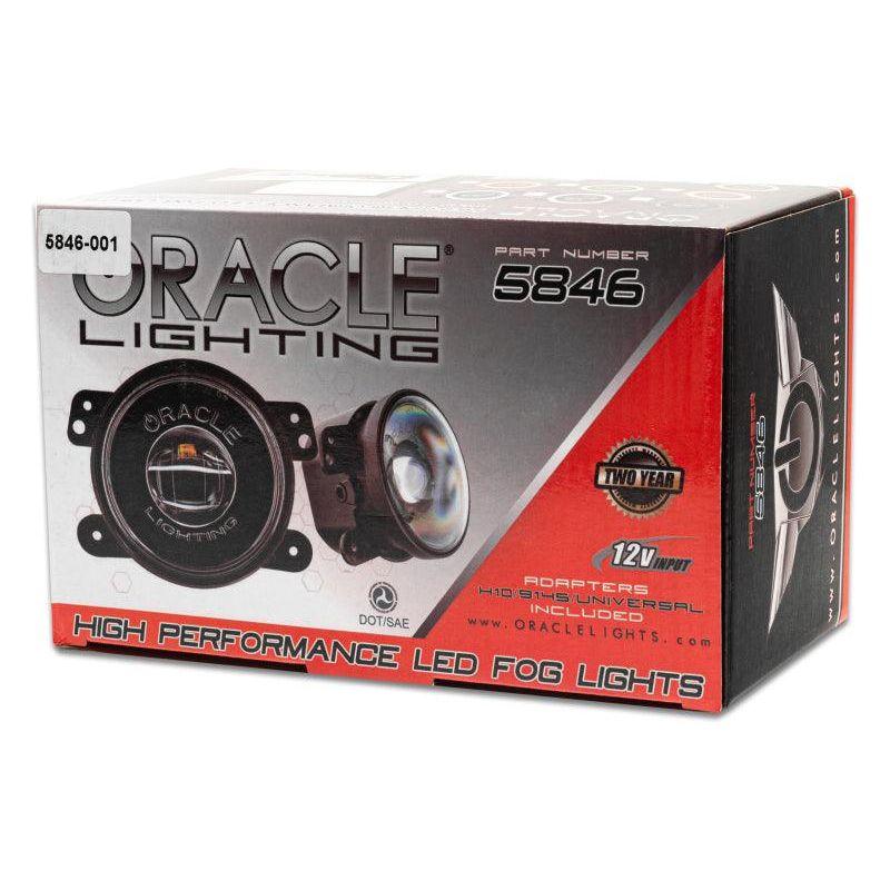 Oracle Jeep Wrangler JK/JL/JT High Performance W LED Fog Lights - w/o Controller SEE WARRANTY-tuningsupply.com