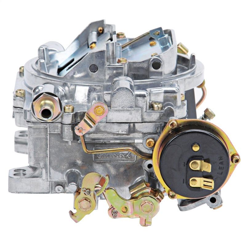 Edelbrock Carburetor Thunder Series 4-Barrel 800 CFM Electric Choke Calibration Satin Finish-tuningsupply.com