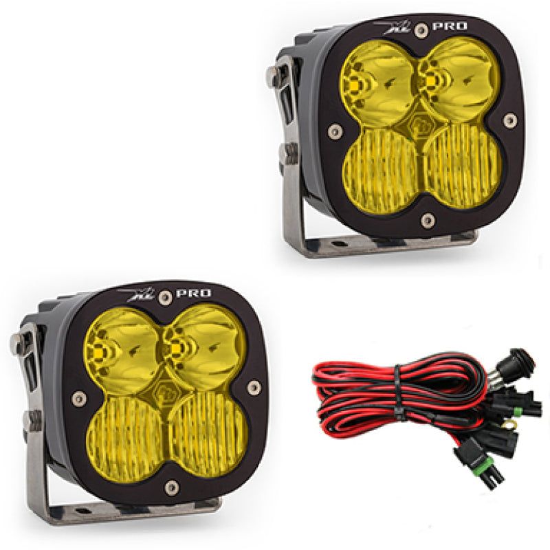 Baja Designs XL Pro Series Driving Combo Pattern Pair LED Light Pods - Amber-tuningsupply.com