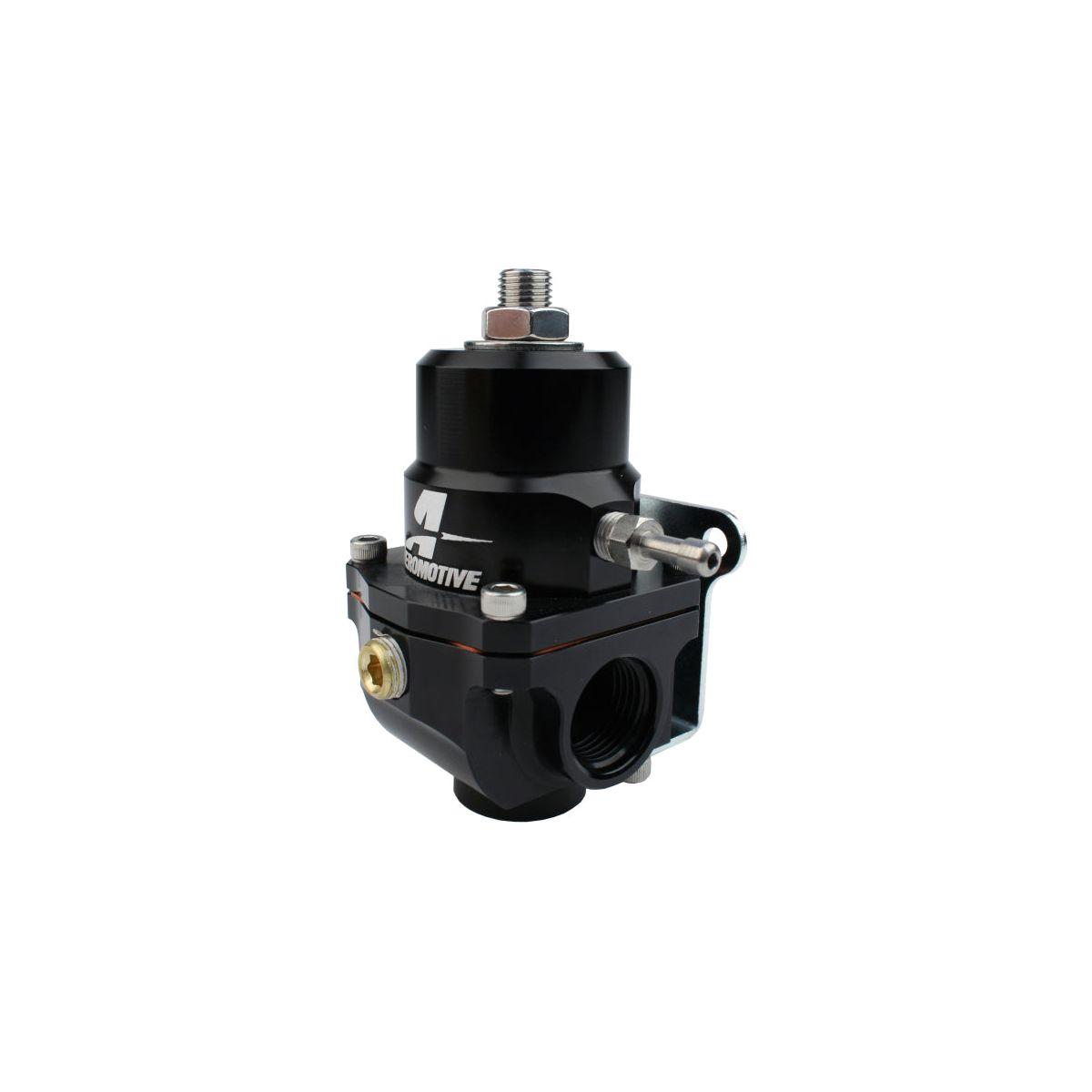 Aeromotive Adjustable Regulator - 35-75PSI - .313 Valve - (2) -08 Inlets/-08 Return-tuningsupply.com