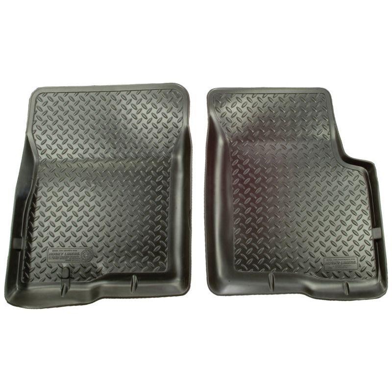 Husky Liners 01-04 Toyota Tacoma Double Cab Classic Style Black Floor Liners-tuningsupply.com