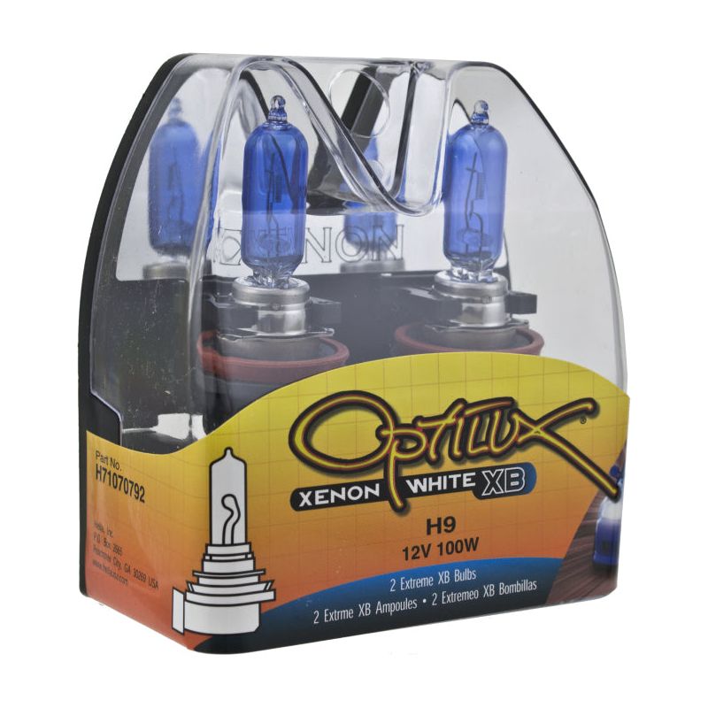 Hella Optilux H9 12V/100W XB Xenon White Bulb (pair)-tuningsupply.com