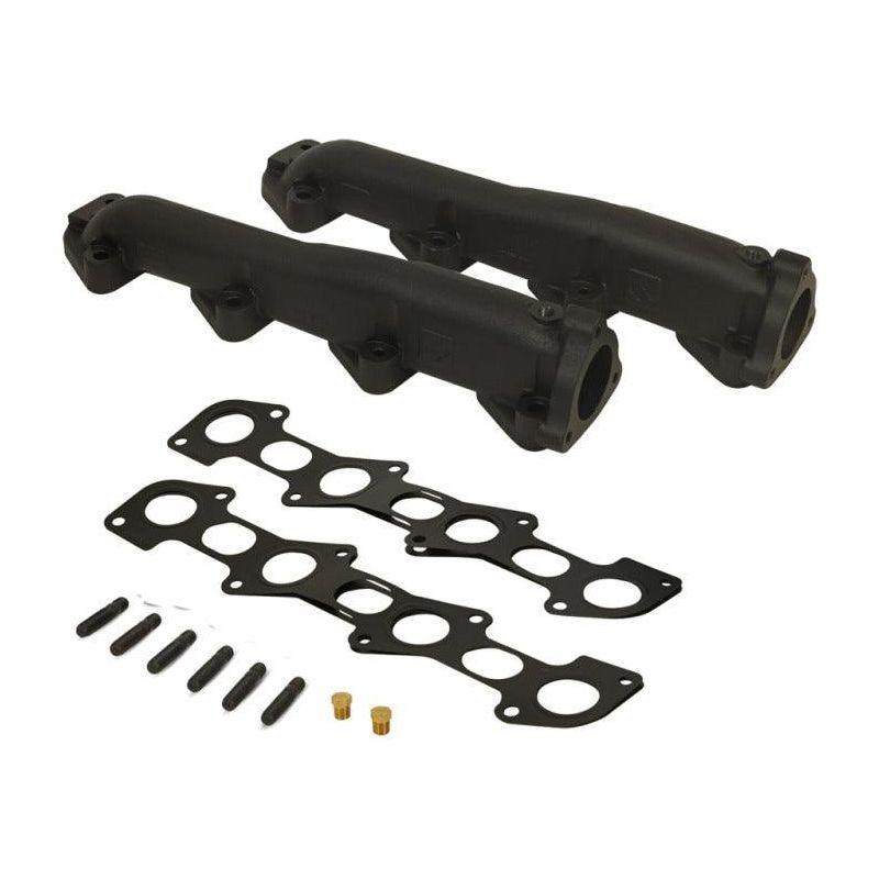 BD Diesel 08-10 Ford F-250/F-350/F-450/F-550 Powerstroke 6.4L Up Pipes Kit w/Manifold Set-tuningsupply.com