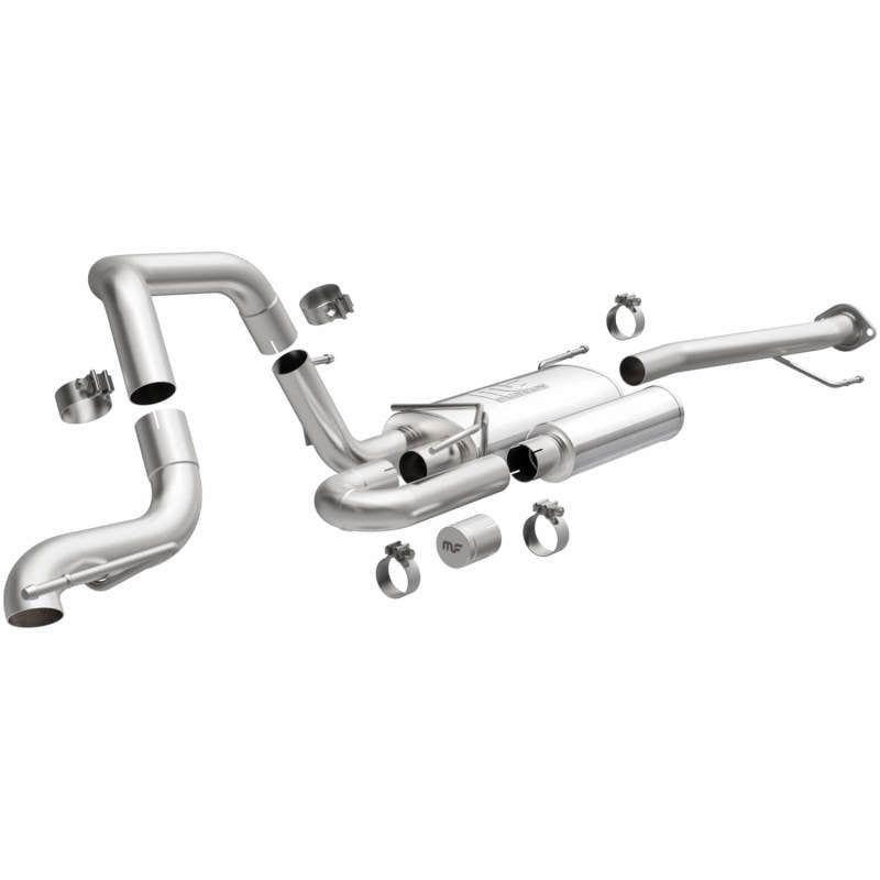 MagnaFlow 03-21 Toyota 4Runner V6 4.0L Overland Series Cat-Back Exhaust-tuningsupply.com