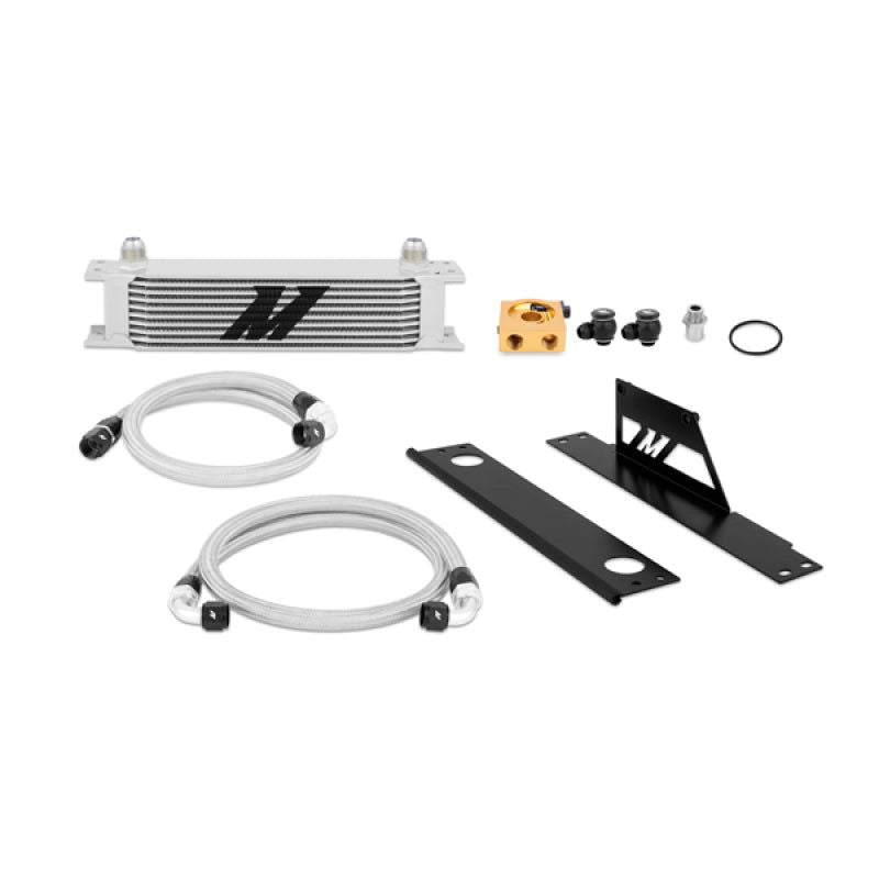 Mishimoto 02-05 Subaru WRX/STi Thermostatic Oil Cooler Kit-Oil Coolers-Mishimoto-MISMMOC-WRX-01T-SMINKpower Performance Parts