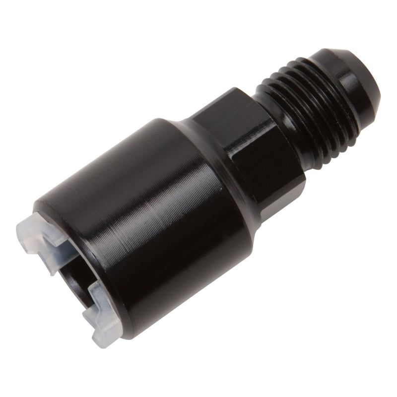 Russell Performance -6 AN male to 5/16in SAE quick-disconnect female (Black Single) - SMINKpower Performance Parts RUS640863 Russell