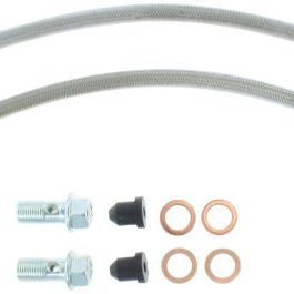 StopTech Mazda Miata NA 1.6 Stainless Steel Front Brake Lines-Brake Line Kits-Stoptech-STO950.45008-SMINKpower Performance Parts