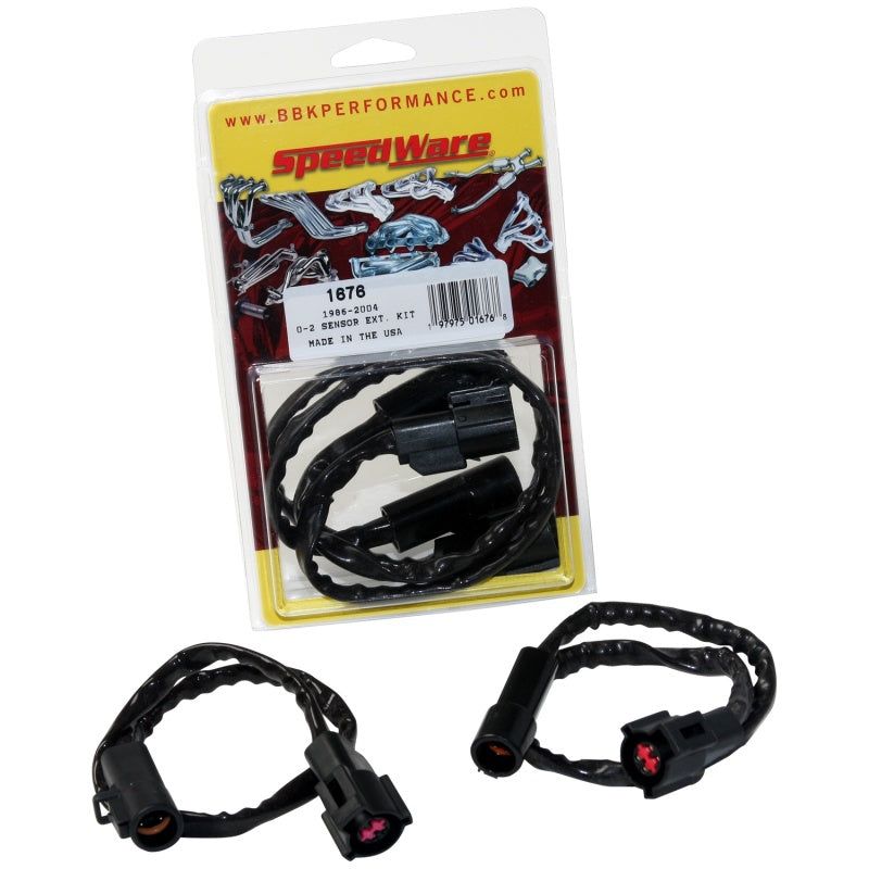 BBK 86-10 Mustang 5.0 4.6 O2 Sensor Wire Harness Extensions (pair)-tuningsupply.com