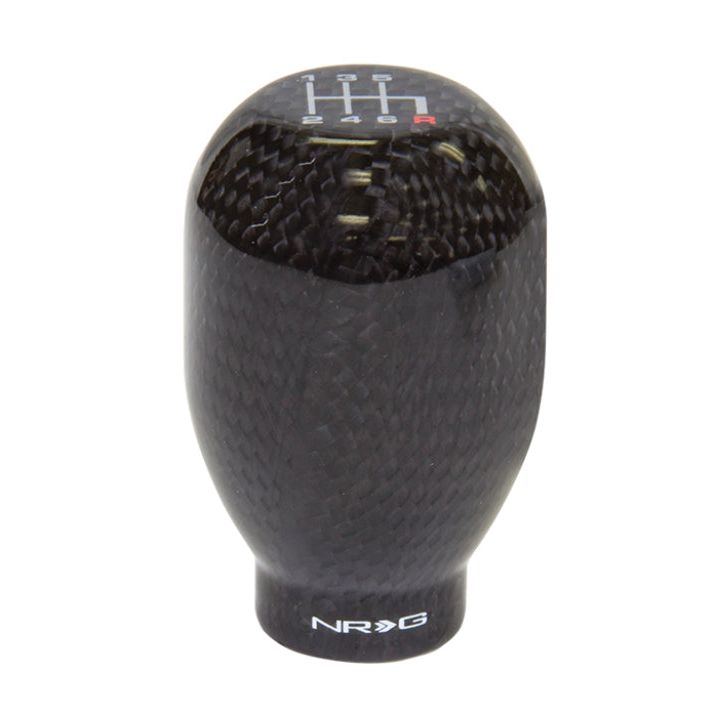 NRG Shift Knob 42mm - Black Carbon Fiber (5 Speed) - SMINKpower Performance Parts NRGSK-100BC NRG