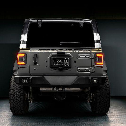 Oracle 2018+ Jeep Wrangler Rubicon/Sport LED Flush Mount Tail Light - Tinted SEE WARRANTY-tuningsupply.com