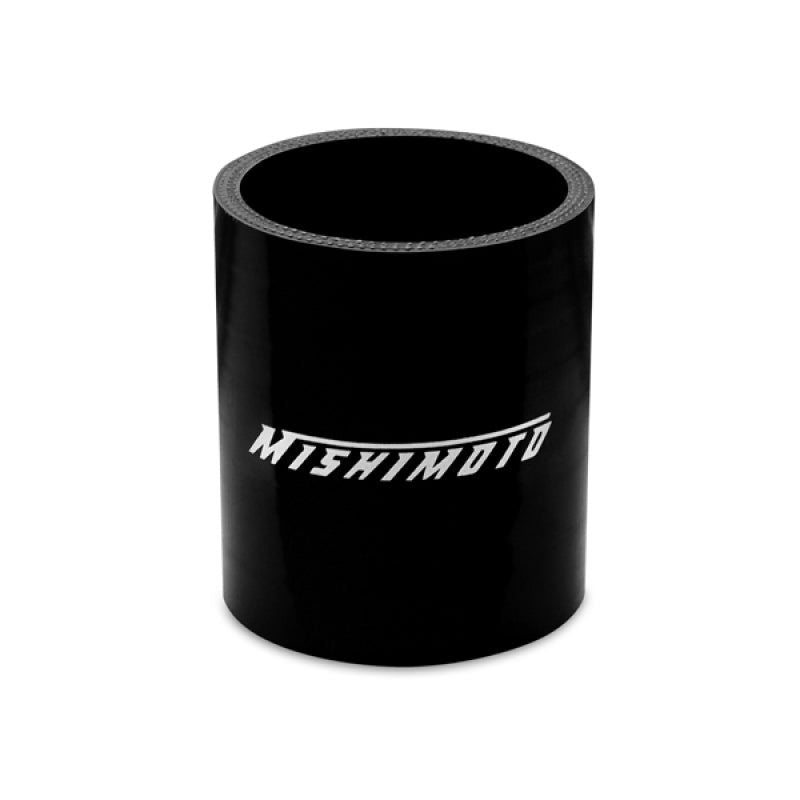 Mishimoto 2.25 Inch Black Straight Coupler-tuningsupply.com