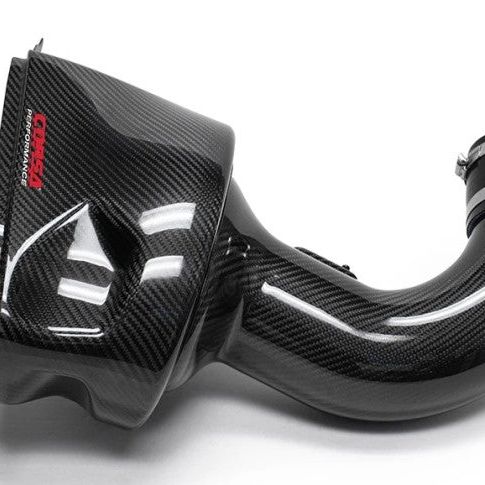 Corsa 14-19 Chevrolet Corvette C7 6.2L V8 Carbon Fiber Intake w/ MaxFlow Oil Filter Not Fit Z06/ZR1-tuningsupply.com