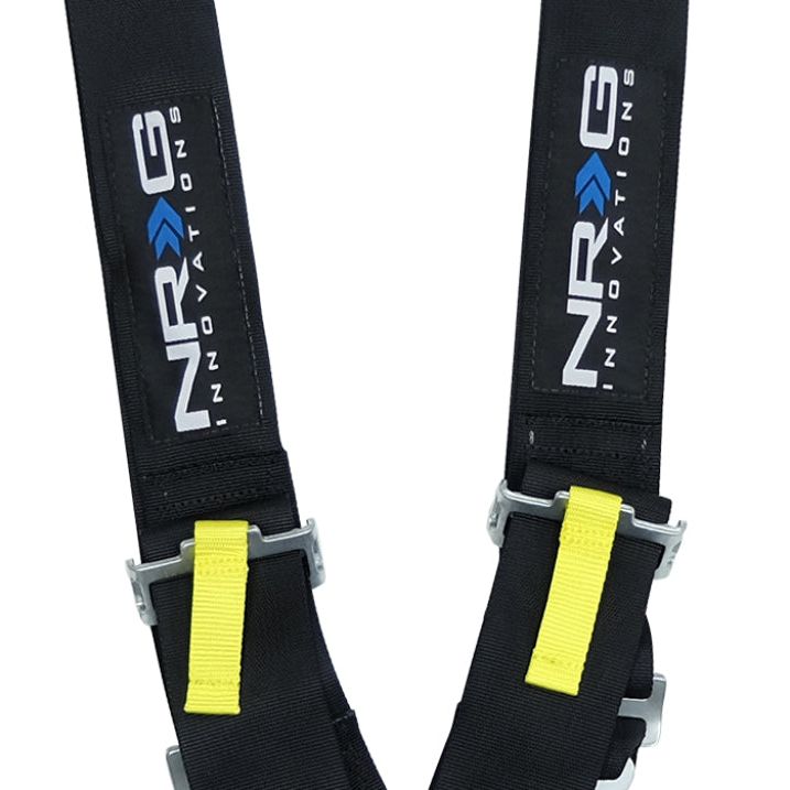 NRG SFI 16.1 5PT 3in. Seat Belt Harness / Cam Lock - Black-Seat Belts & Harnesses-NRG-NRGSBH-RS5PCBK-SMINKpower Performance Parts