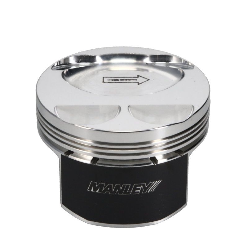 Manley MazdaSpeed 3 MZR 2.3L 87.75mm Bore -13.3cc Dome 9.5:1 CR  Pistons w/ Rings - Set of 4-tuningsupply.com