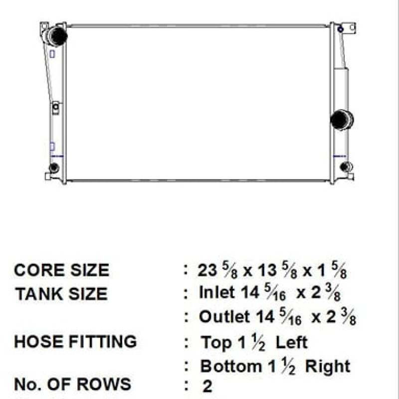 CSF BMW 2 Seires (F22/F23) / BMW 3 Series (F30/F31/F34) / BMW 4 Series (F32/F33/F36) A/T Radiator-tuningsupply.com