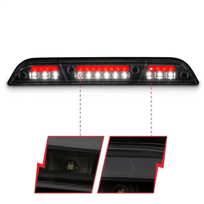 ANZO 15-20 Ford F-150 - F-450 LED Third Brake Light - Black Housing/Smoke Lens-tuningsupply.com