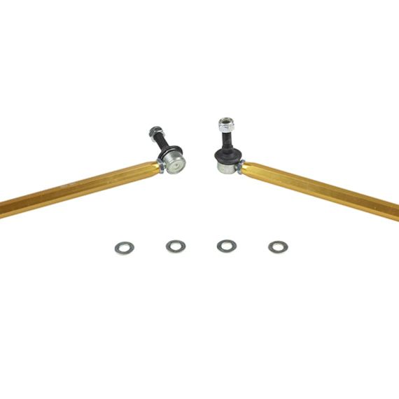 Whiteline 05-10 Chevy Cobalt/6/09+ Cruze/06-11 HHR Front Sway Bar - Link Assembly H/D Adj Steel Ball-Sway Bar Endlinks-Whiteline-WHLKLC175-SMINKpower Performance Parts