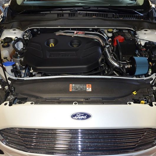 Injen 14 Ford Fusion 2.0L Eco Boost 4Cyl Short Ram Intake w/MR Tech & Heat Shield Polished-tuningsupply.com