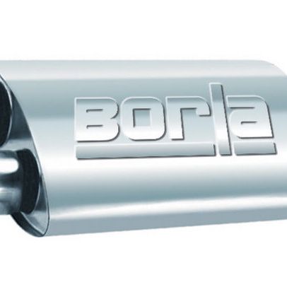 Borla 2.25in Dual In/Out 19in x 9.5in x 4in Turbo XL Muffler-tuningsupply.com