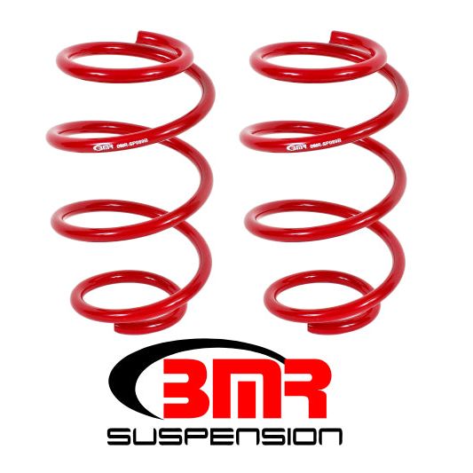 BMR 15-17 S550 Mustang Front Performance Version Lowering Springs - Red-tuningsupply.com